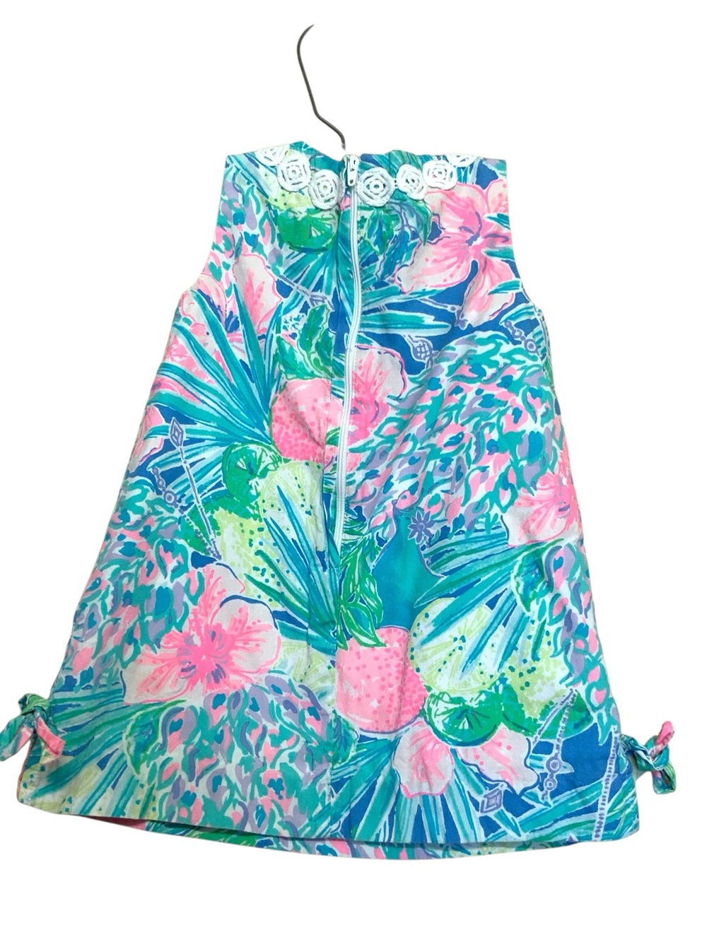 Lilly Pulitzer Floral Dress Size 2 - Picture 3 of 6